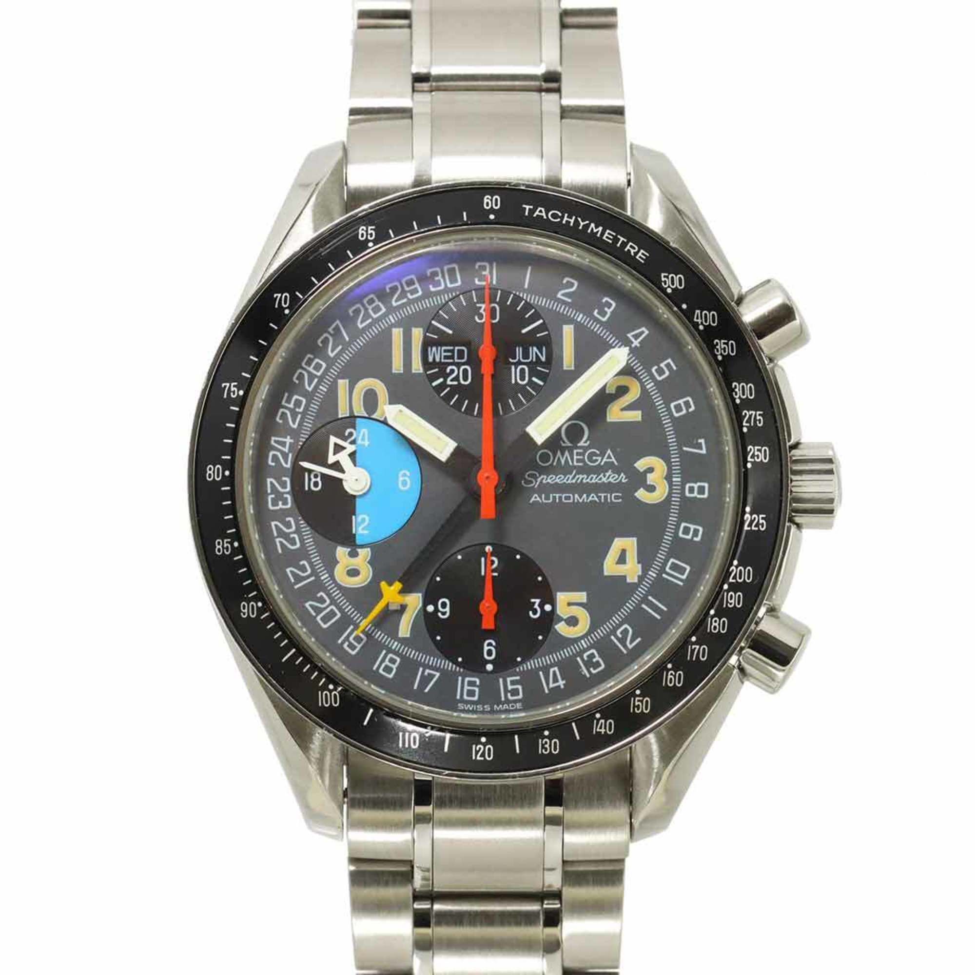 OMEGA Speedmaster Mark 40 AM/PM Triple Calendar 3520 53 Men's Watch Gray Automatic