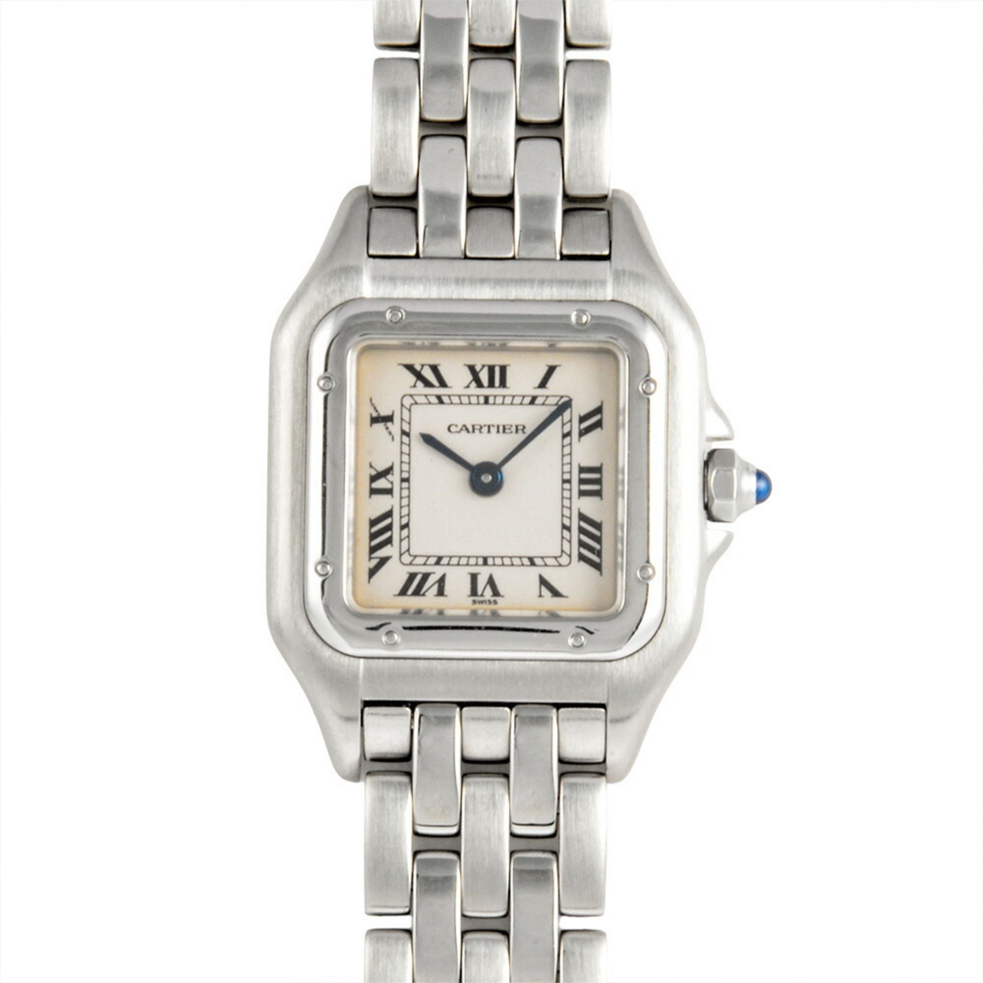 Cartier Panthère SM Quartz Watch with Ivory Dial, W25033P5, 1320, Women's