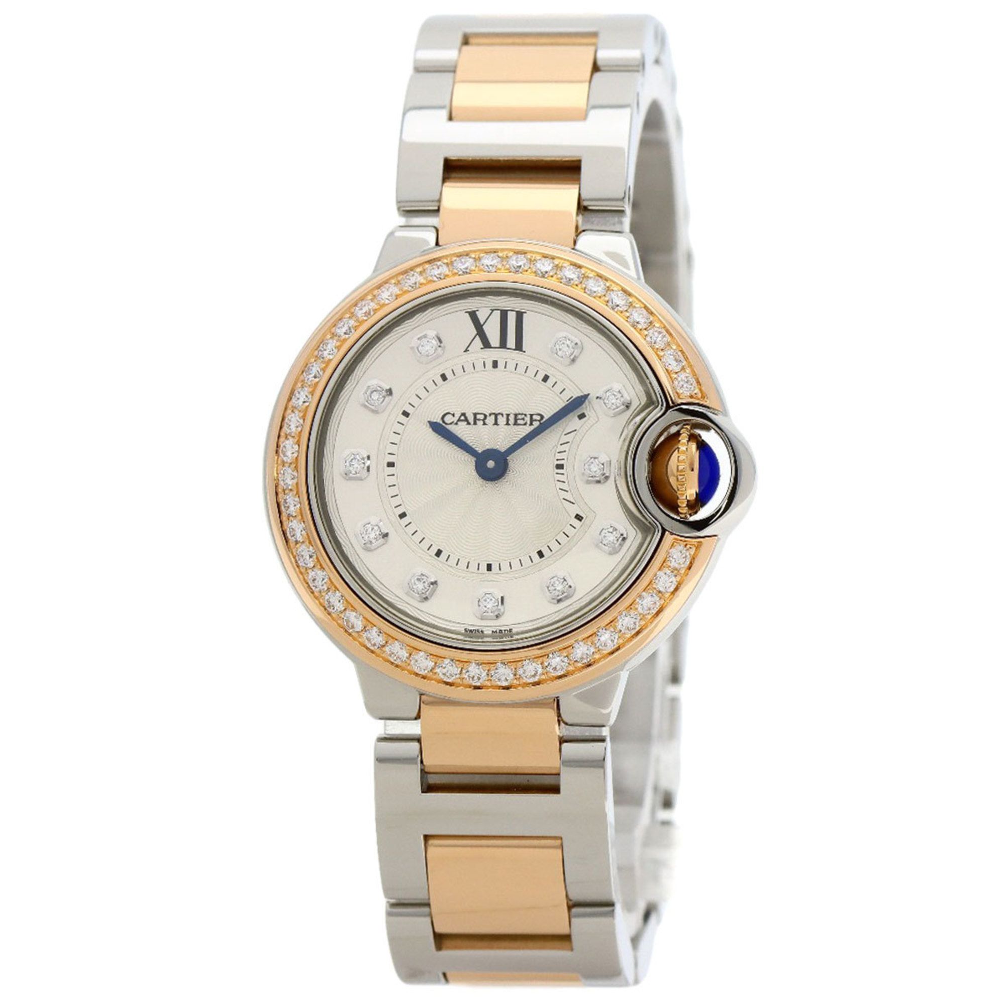 Cartier W3BB0009 Ballon Bleu 28mm Watch in Stainless Steel/SSx18KPG for Women
