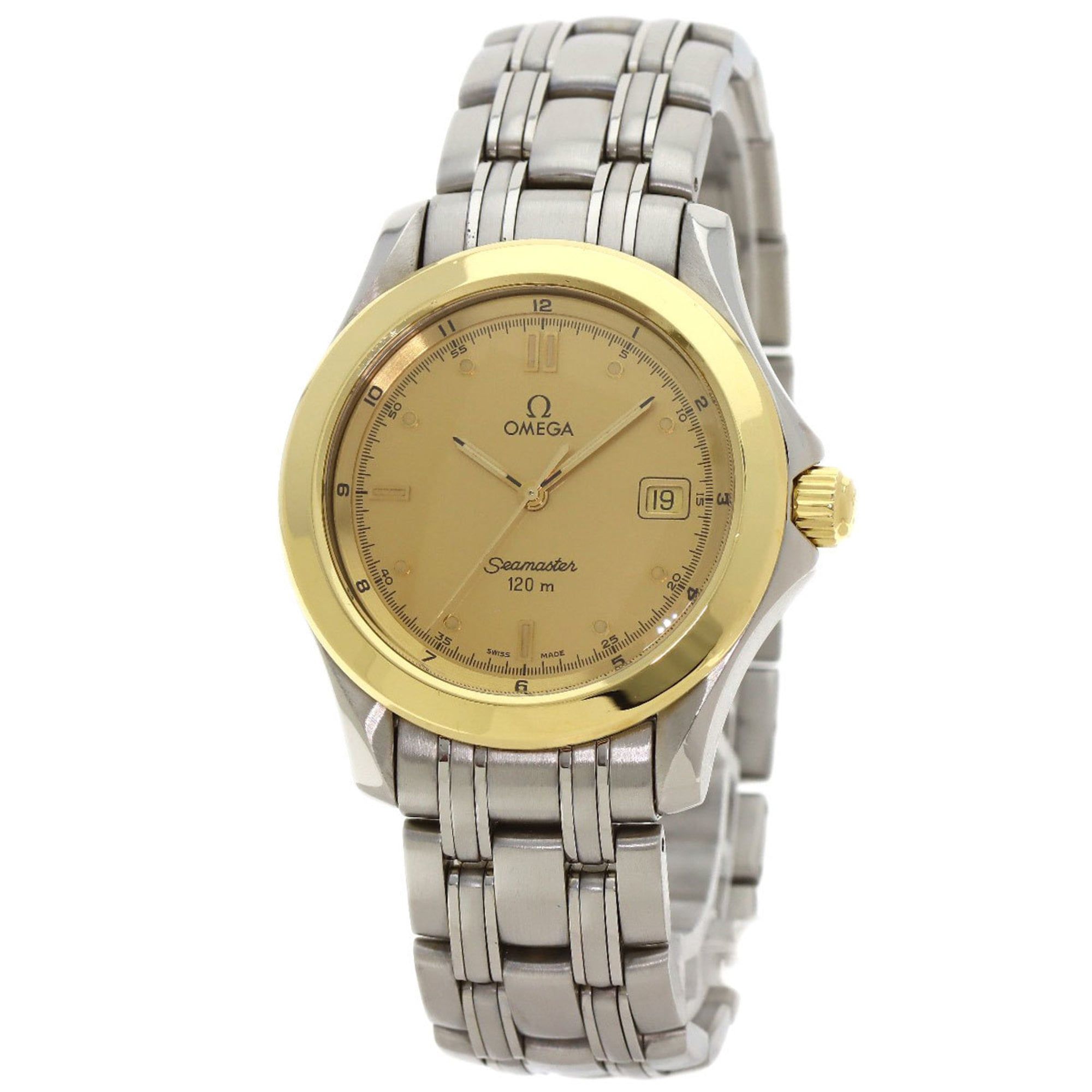 Omega 2311.10 Seamaster Watch Stainless Steel/SS/18KYG Men's OMEGA
