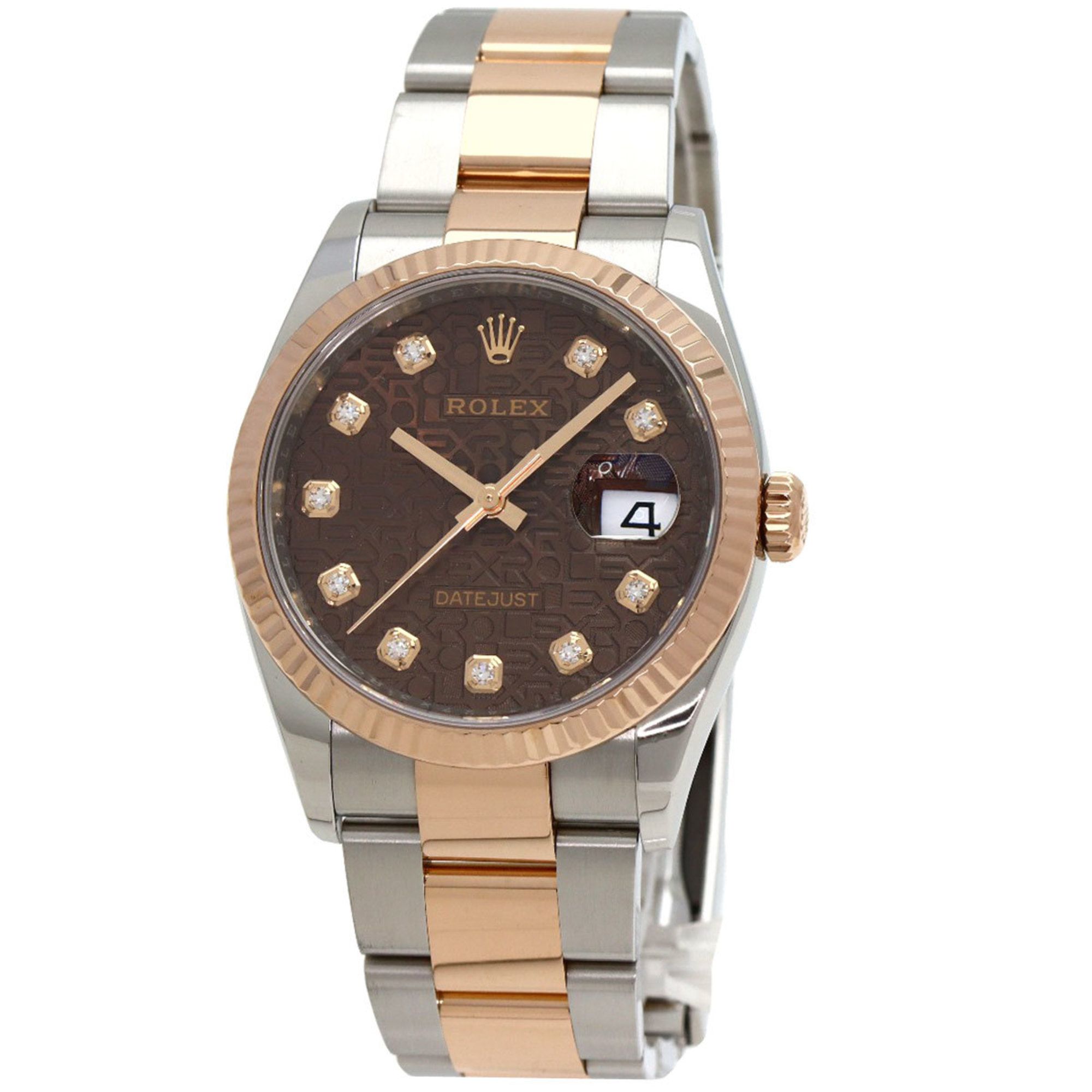 Rolex 126231G Datejust 36 Stainless Steel Watch, 18KPG (SSx18KPG) for Men