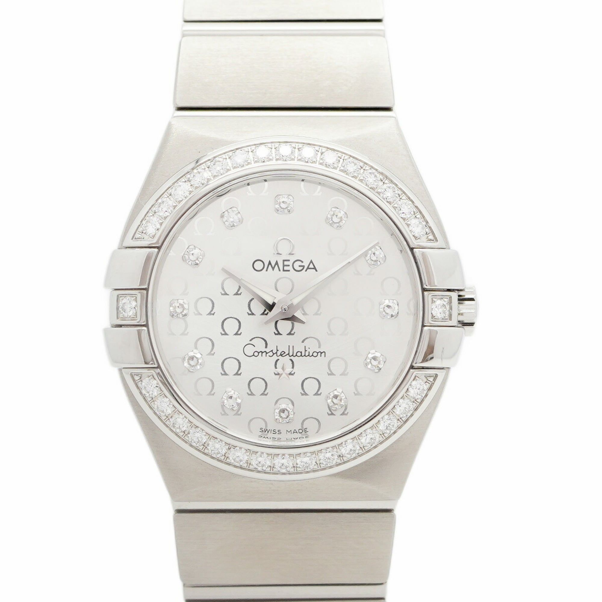 Omega Constellation 123.15.27.60.52.001 Silver Dial Women's Watch