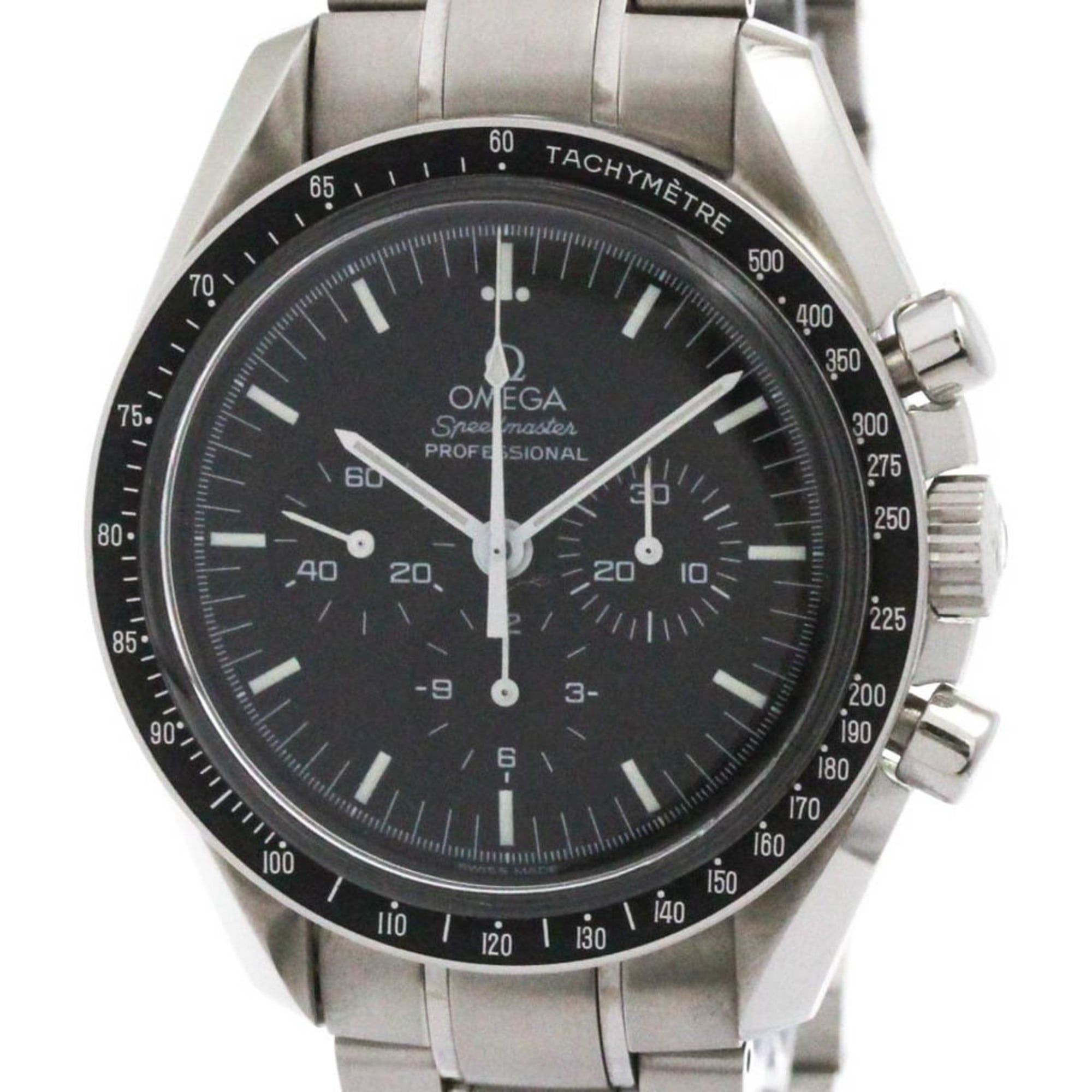 OMEGA Speedmaster Professional Sapphire Back Watch 3572.50 Polished