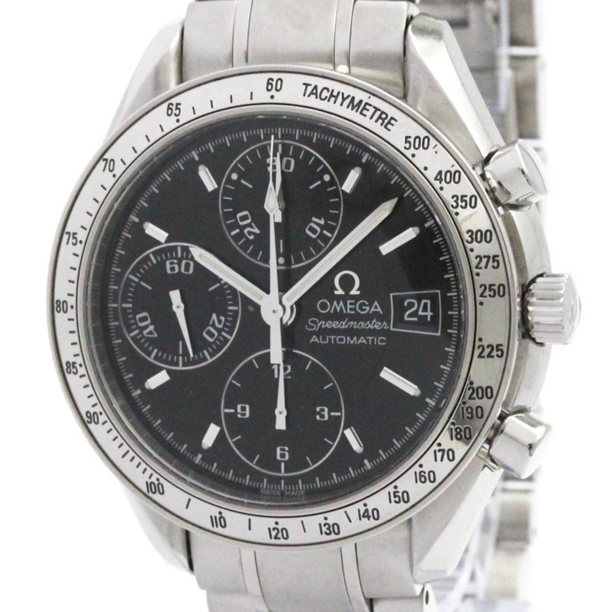 OMEGA Speedmaster Date Steel Automatic Mens Watch 3513.50 Polished