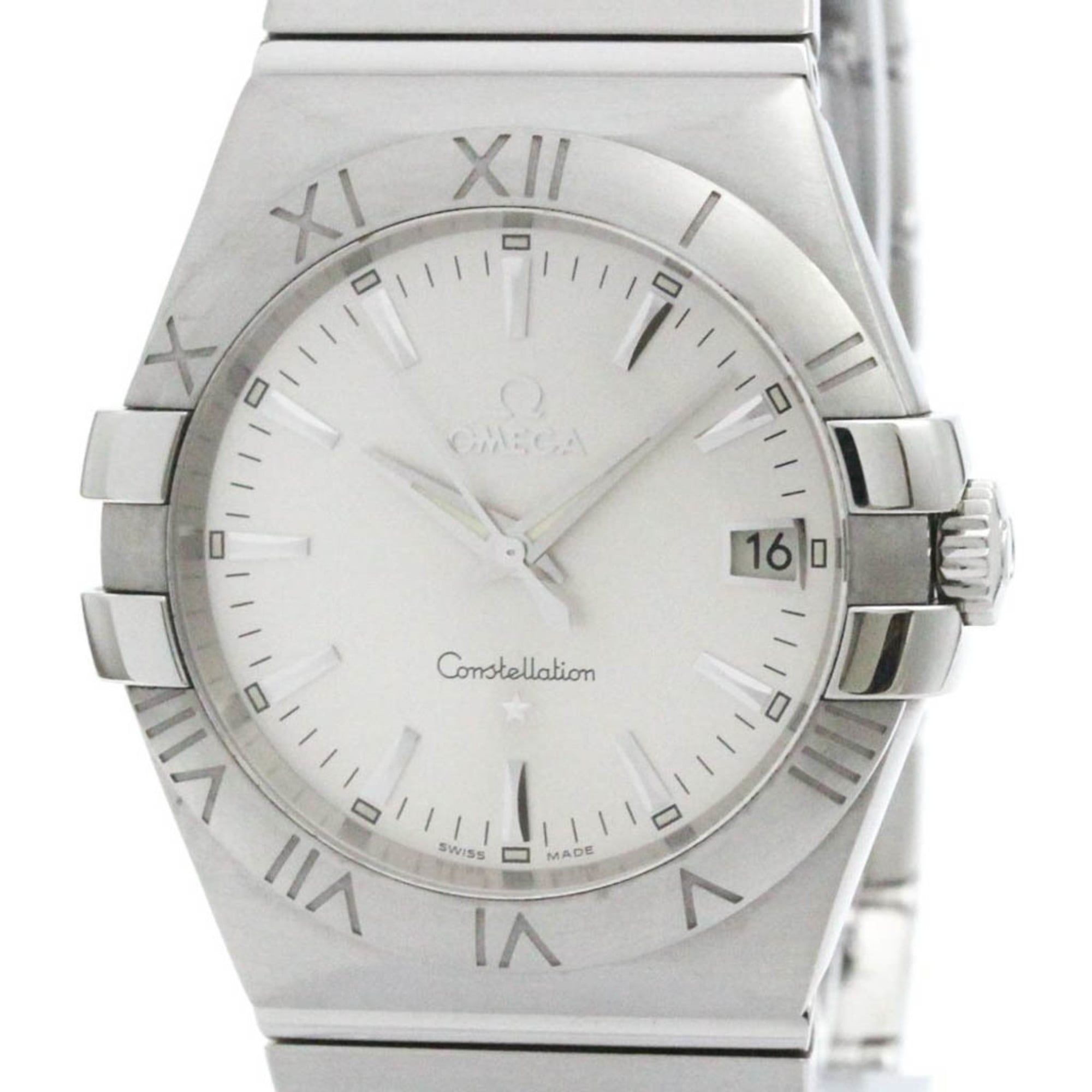 Polished OMEGA Constellation Steel Quartz Watch 123.10.35.60.02.001