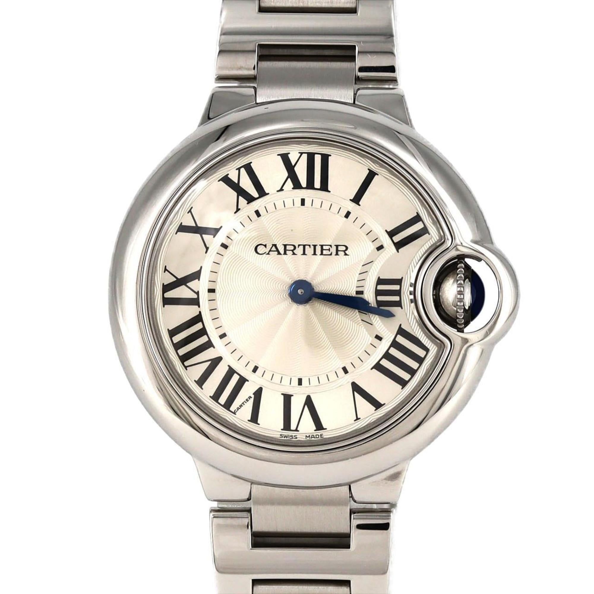 Cartier Ballon Bleu W6920084 Stainless Steel Quartz Watch