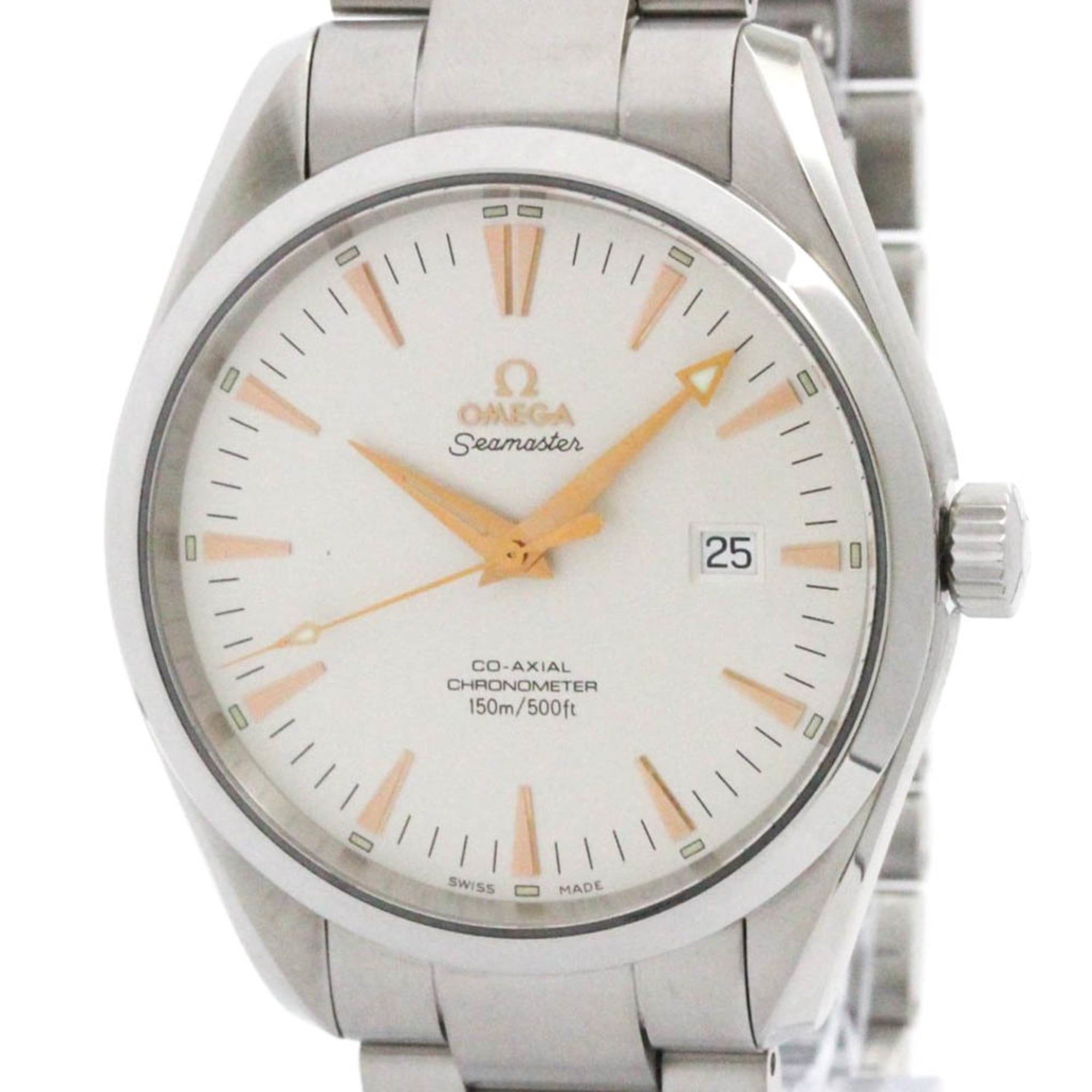 OMEGA Seamaster Aqua Terra Co-axial Automatic Watch 2502.34 Polished