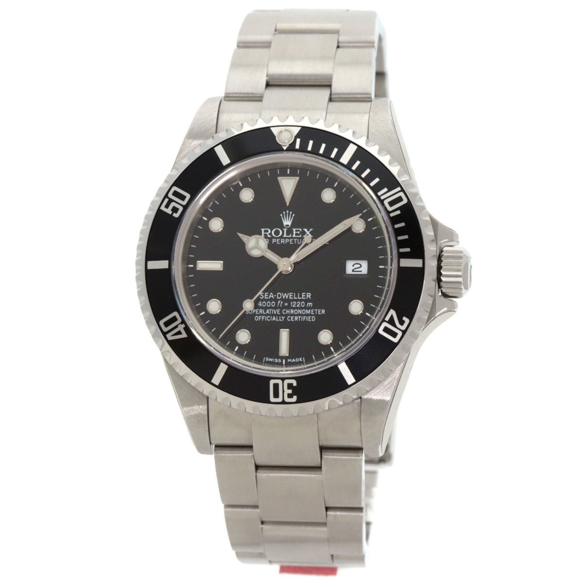 Rolex 16600 Sea-Dweller Men's Stainless Steel Watch, Unused
