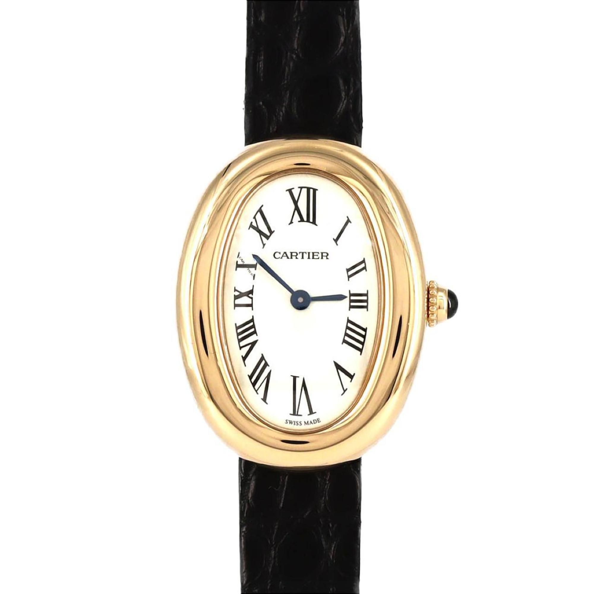 Cartier Baignoire SM YG WGBA0007 Quartz Watch