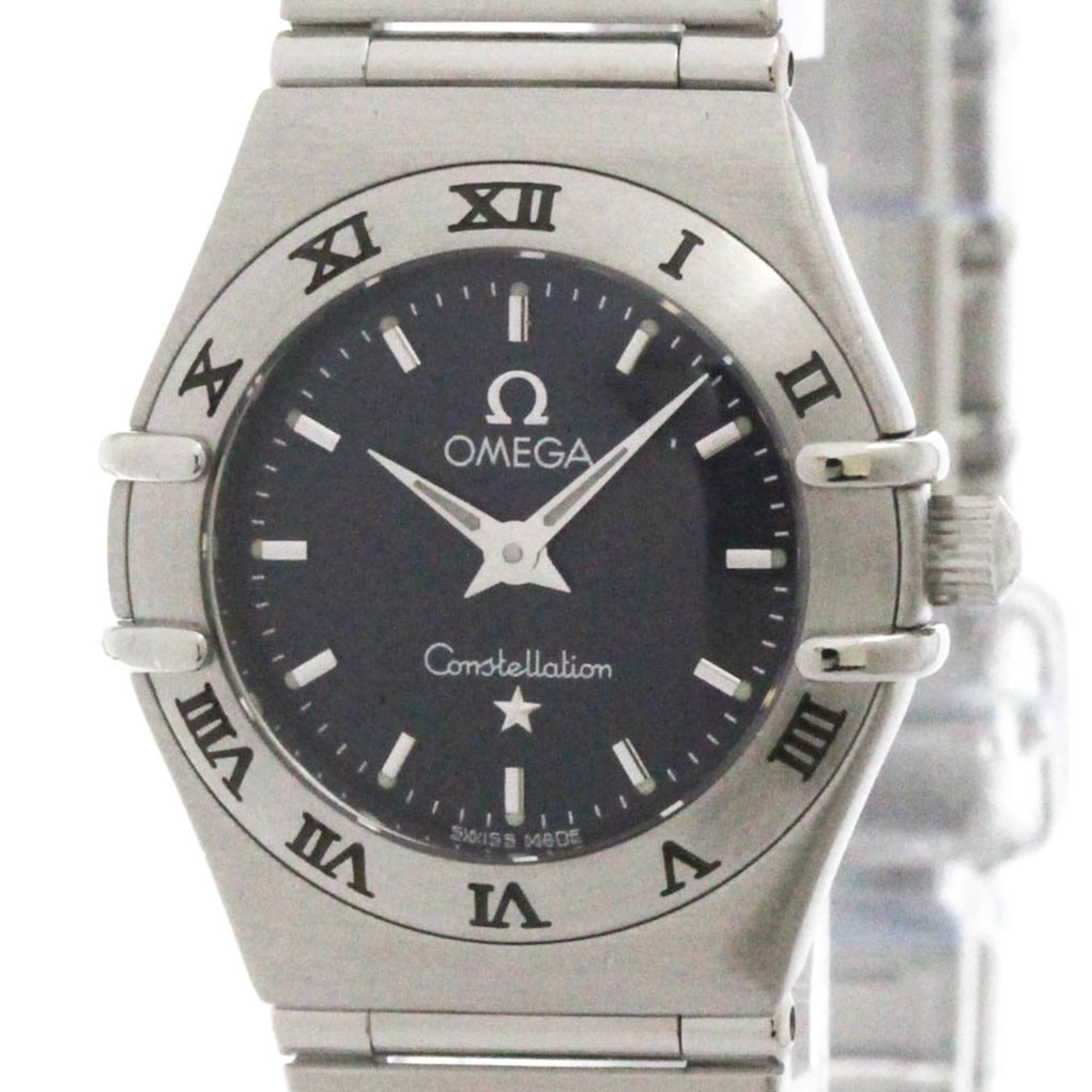 OMEGA Constellation Steel Quartz Ladies Watch 1562.40 Polished