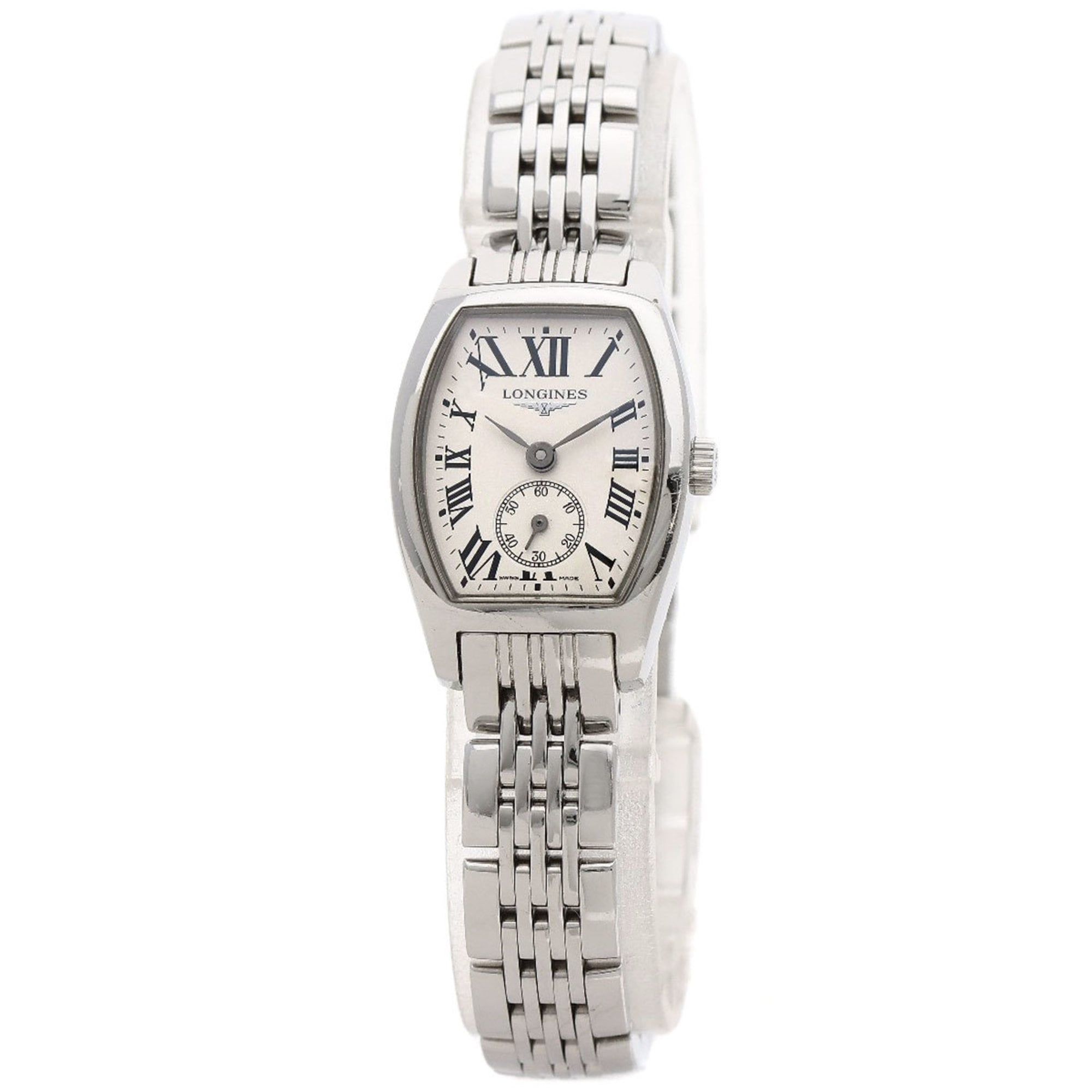 Longines L2.175.4 Evidenza Small Second Watch Stainless Steel SS Ladies LONGINES