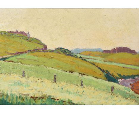 MALCOLM DRUMMOND (BRITISH 1880-1945)LANDSCAPE, DONEGAL  Oil on panel 25 x 35cm (9¾ x 13¾ in.)Provenance:Mrs Malcolm Drummond,