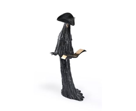 λ PHILIP JACKSON (BRITISH B. 1944)CHOIR MASTER BronzeSigned and stamped with foundry mark L and Ø (to the reverse of cloak), 