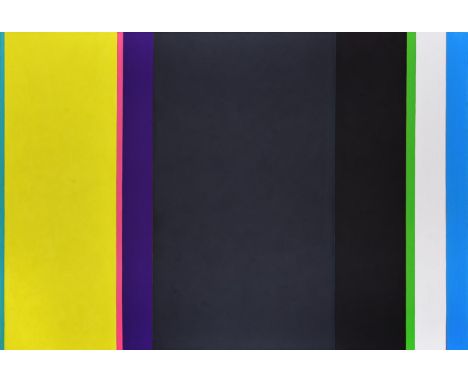 λ PHILIP FLANAGAN (IRISH B. 1960)CONCRETE FORM WITH LEMON YELLOW  Acrylic on linenSigned, titled and dated 2007 (to stretcher