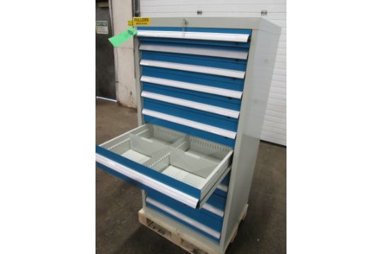 Lista Type Fullers 10 Drawer Heavy Duty Tool Cabinet With Drawer