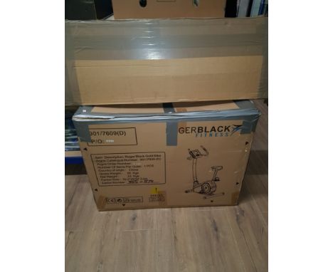 A GERBLACK FITNESS MACHINE AND A PRO BOX COMMERCIAL PUNCH BAG BRACKET
