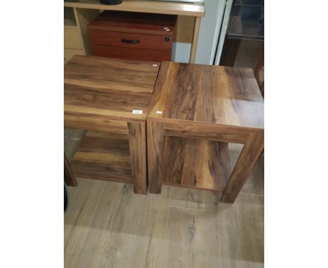 2 MATCHING LAMP TABLES