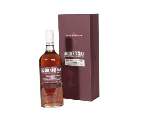 AUCHENTOSHAN SINGLE MALT SCOTCH WHISKY, AGED 25 YEARS, 1988 wine cask finish, initially matured for 8 years in North American