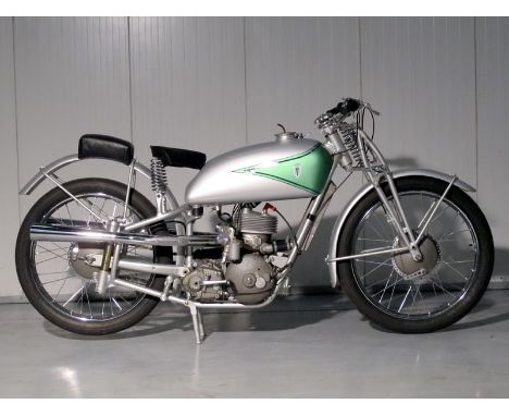 - Extremely rare factory racing machine

- One of only six made

- Purchased by present owner in 1997

- Restored by German D