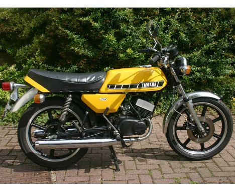 - Restored by the current owner

- Complete with RD125 service manual

- Described by the vendor as "runs extremely well"