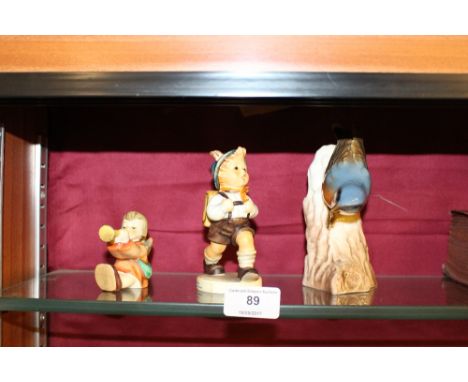 Three various Goebel ornaments 