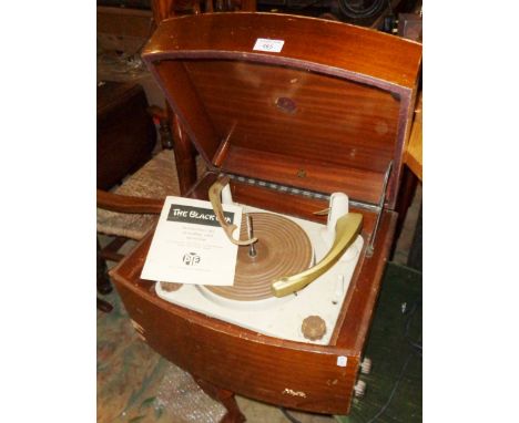 1940s Pye record player in wood cabinet