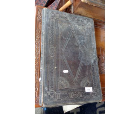 Large leatherbound Book of Common Prayer &amp; Sacraments dated 1809, printed by Dawson, Bensley &amp; Cooke at the Clarendon