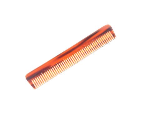 Nancy Fouts (American, 1945-2019) 'Comb', 2011, a plastic hair comb with the vacant gaps sealed completely with clear resin. 