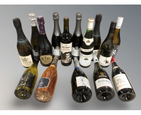 A group of alcohol including red wine, white wine, sparkling wine etc 