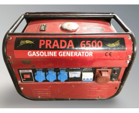 A Prada 6500 gasoline generator.