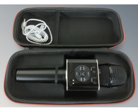 A Tosing microphone in case with USB leads.