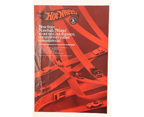 A Unique Collection of Original Advertising Proofs for Mattel, including a collection of Hotwheels pre-launch (UK market) pos