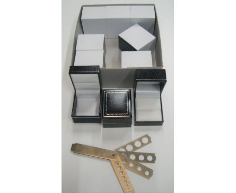 Pieres of France diamond sizer &amp; 10 brand new ring boxes 