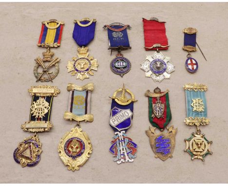 for the Royal Antediluvian Order of Buffalo examples, comprising two Harrowdene Lodge no. 1317 examples, including a Roll of 