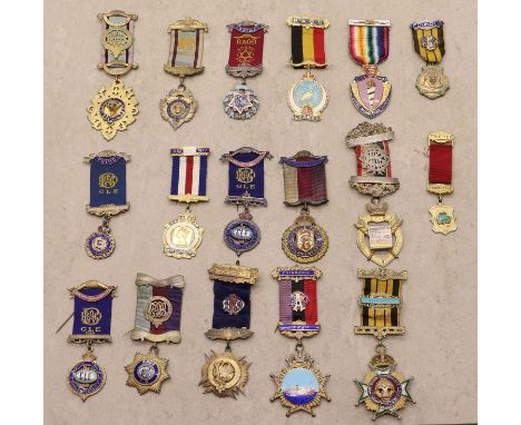 for Royal Antediluvian Order of Buffalo examples, comprising an Elizabethan Lodge no. 9194, an Edinburgh no. 8924, a City of 