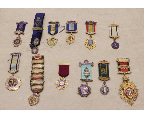 for the Royal Antediluvian Order of Buffalo examples, comprising a Gun Lodge no. 1637, Castle Lodge no. 2380 Secretary's exam
