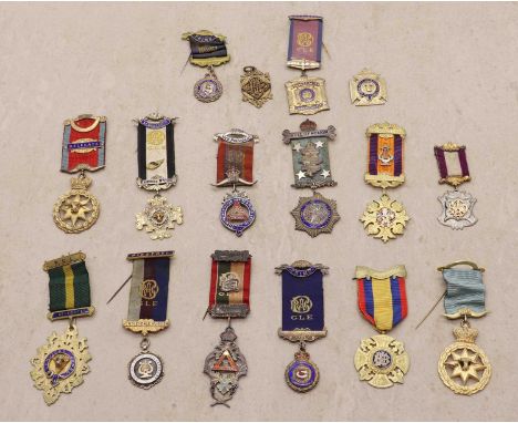 for the Royal Antediluvian Order of Buffalo examples, comprising a Southampton Knight's Chapter President's example, R.O.H As