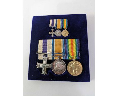 WWI MILITARY CROSS GROUP, LIEUTENANT F.S.L. SMITH,  comprising The Military Cross, The War Medal and The Victory Medal (the l