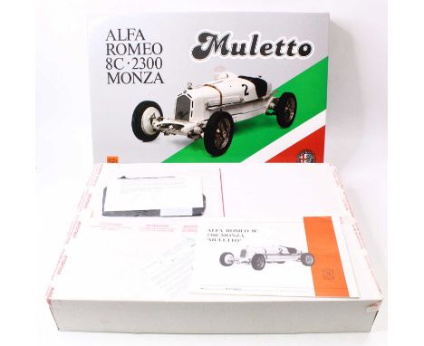 A Pocher Factory Sealed kit for an Alfa Romeo 8C 2300 Monza Muletto, appears as issued in original card packed box, kit No. K