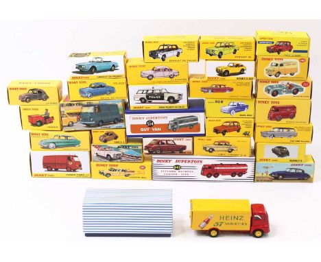 Atlas Editions group of 29 Dinky Toys Modern Issue diecast to include; No.943 Leyland Octopus Tanker Esso, No.530 DS19 Citroe