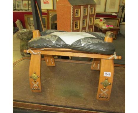 A camel stool.