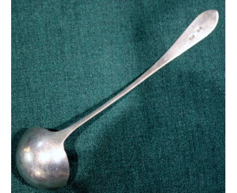 A SCOTTISH PROVINCIAL CELTIC POINT PATTERN TODDY LADLE by Peter Lambert of Montrose circa 1835