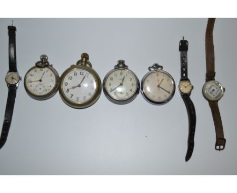 A gentleman' s Smiths pocket watch, others 