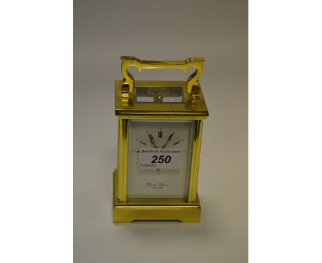 A David Peterson carriage clock
