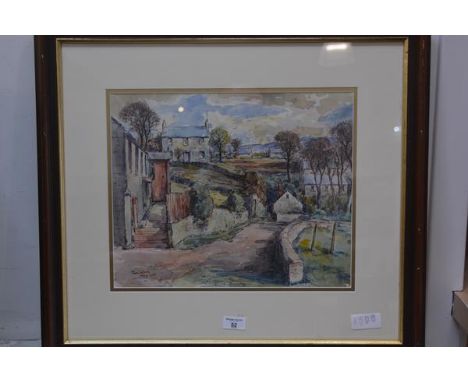 T. R. Wilson Scottish 20thc, Balerno, watercolour, signed and dated lower left, 32cm x 40cm