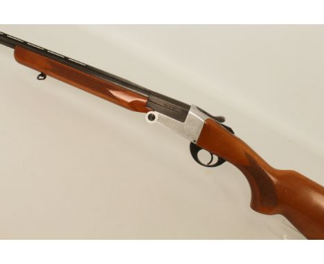 A Canna Cromata .410 (magnum) single-barrel folding shotgun - 28" barrel with ventilated rib, 3" chamber, 14" stock. (Serial 