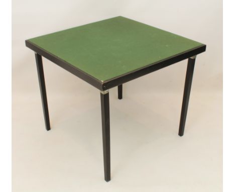 A folding bridge or card table