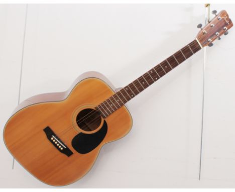 A Fender model F-25 acoustic guitar - serial no. F7947978.