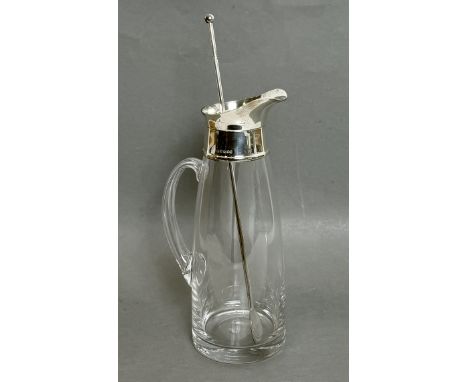 A boxed Elizabeth II silver mounted Pimms jug by Braybrook &amp; Britten - TRS, London 2008, with a matching hallmarked silve