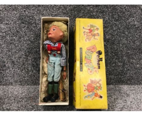 Vintage Pelham puppet in original box